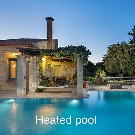 Boutique Villa Petra Amanda Heated Pool Optional Filippos Exterior photo