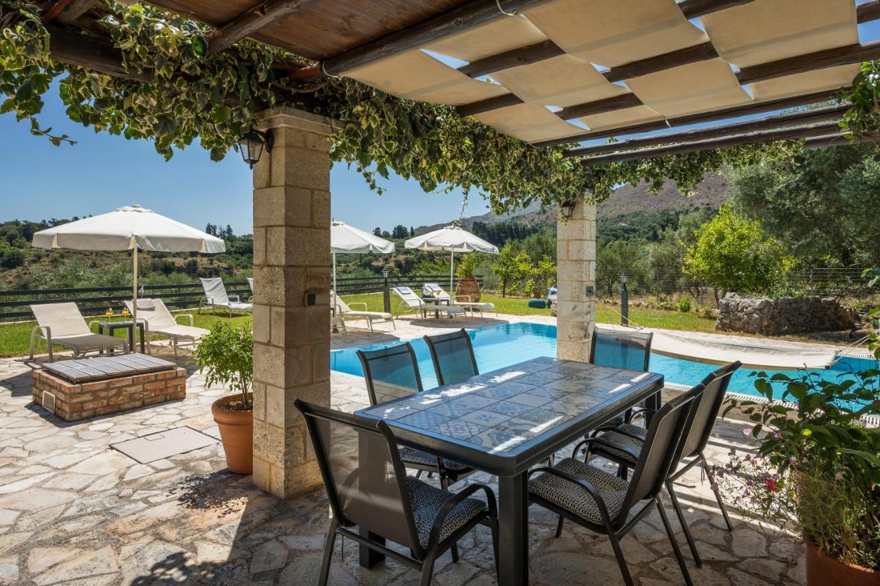 Boutique Villa Petra Amanda Heated Pool Optional Filippos Exterior photo